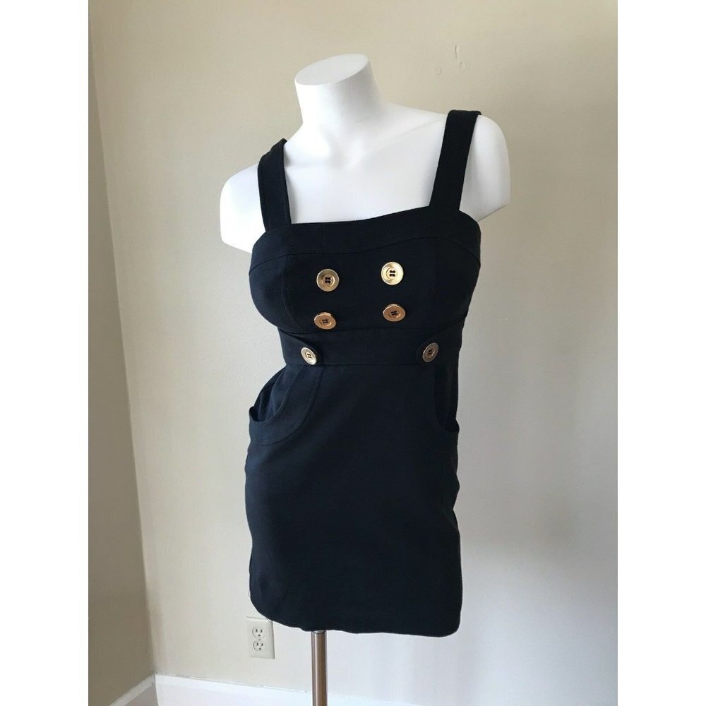 Voom by Joy Han Dress Size Small Retro Black